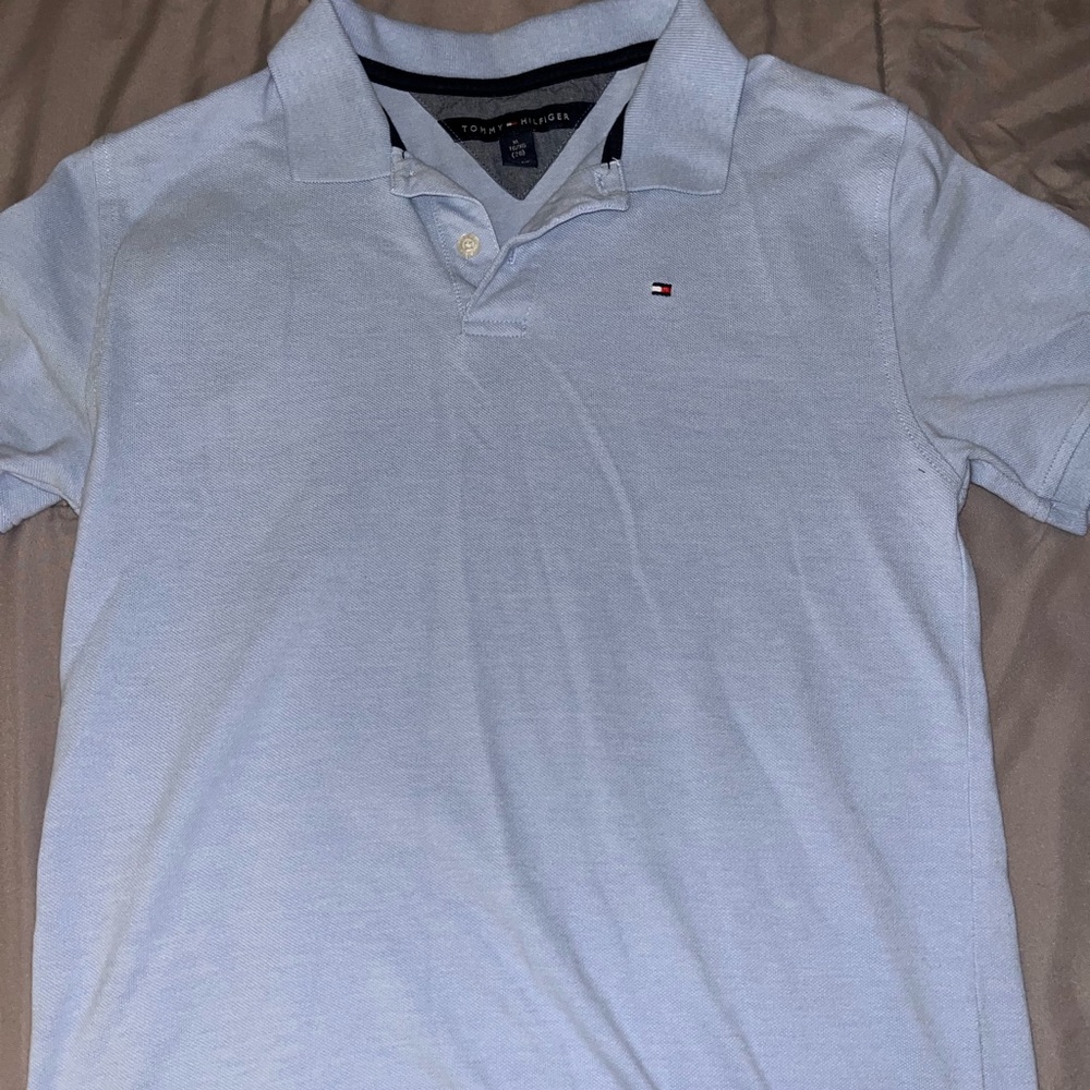 Blue Tommy Hilfiger Shirt